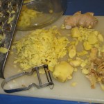 Methods of Shredding Ginger